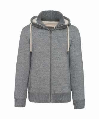 Giacca vintage in pile foderata in sherpa - cod. RWK2312