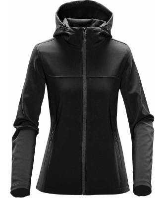 Felpa con cappuccio softshell Orbiter da donna - cod. RWST189 Felpa con cappuccio softshell Orbiter da donna - cod. RWST189