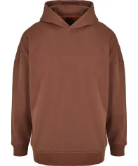 Felpa con cappuccio oversize con maniche tagliate