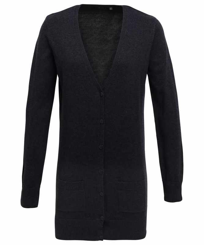 Cardigan lungo lavorato a maglia da donna - cod. RWPR698