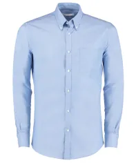 Camicia slim fit da lavoro a maniche lunghe
