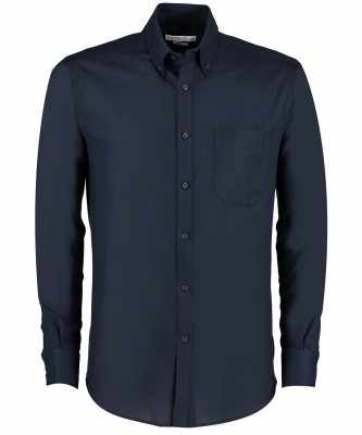 Camicia da lavoro Oxford slim fit a maniche lunghe (vestibilità attillata) - cod. RWKK184
