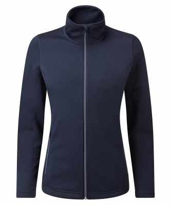 Felpa da donna con zip sostenibile tinta in capo - cod. RWPR809