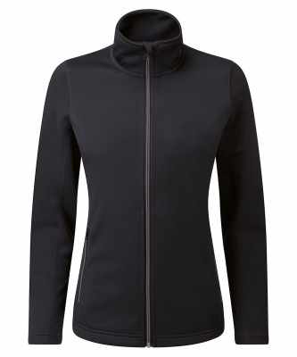 Felpa da donna con zip sostenibile tinta in capo - cod. RWPR809