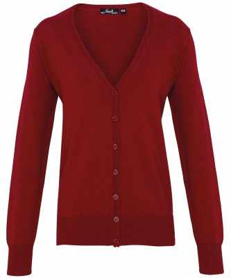 Cardigan lavorato a maglia con bottoni da donna - cod. RWPR697