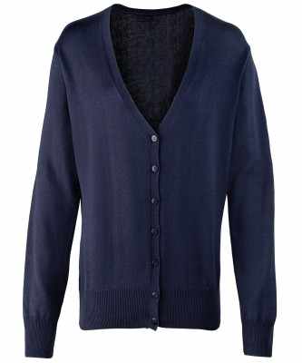 Cardigan lavorato a maglia con bottoni da donna - cod. RWPR697