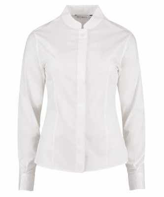 Camicia da donna con collo alla coreana, maniche lunghe (vestibilità su misura) - cod. RWKK261