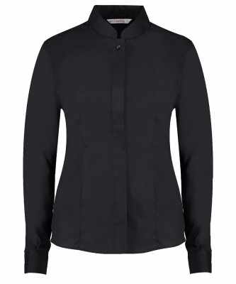 Camicia da donna con collo alla coreana, maniche lunghe (vestibilità su misura) - cod. RWKK261