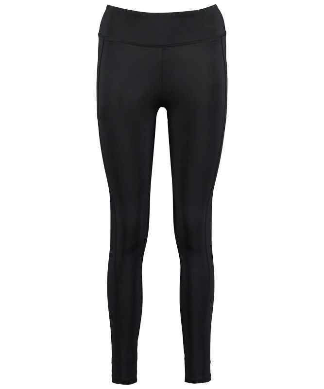 Leggings lunghi con tasca con cerniera da donna - cod. RWKK943