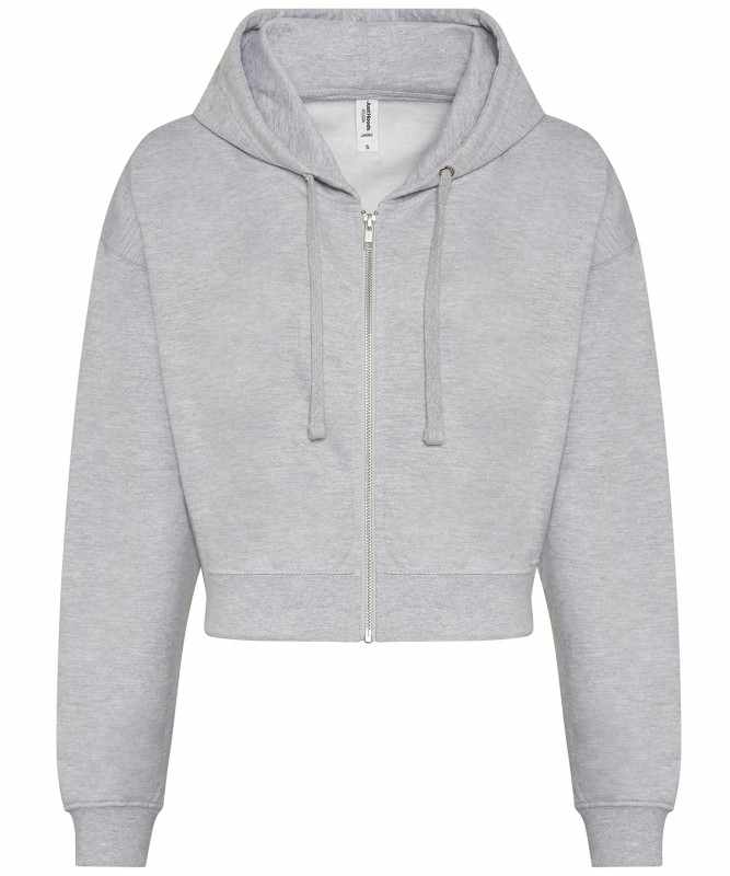 Felpa con zip con stampa logo da donna - cod. RWJH065