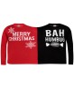 Maglione natalizio doppio Buon Natale/Bah Humbug per adulti - cod. RWCJ006