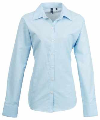 Camicia a maniche lunghe Oxford firmata da donna - cod. RWPR334