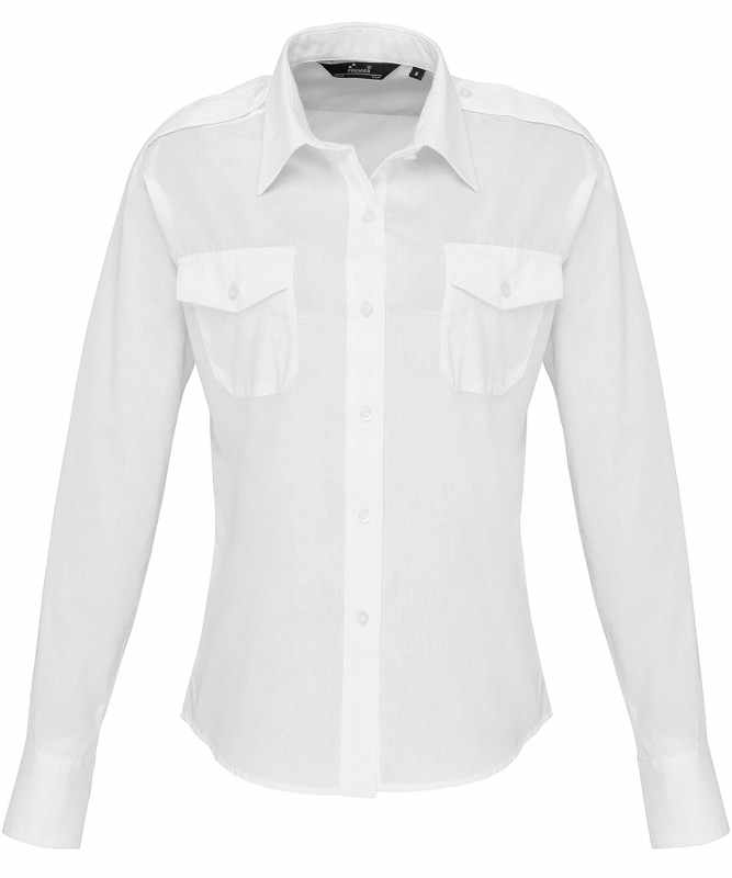 Camicia da pilota a maniche lunghe da donna - cod. RWPR310