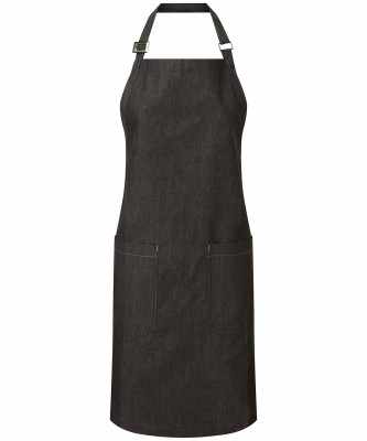 Grembiule in denim di cotone, certificato biologico e Fairtrade - cod. RWPR113