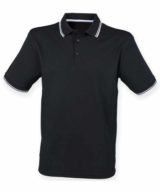 Polo elegante a contrasto da personalizzare con stampa - cod. RWHB482