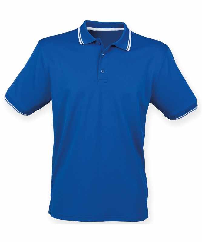 Polo elegante a contrasto da personalizzare con stampa - cod. RWHB482
