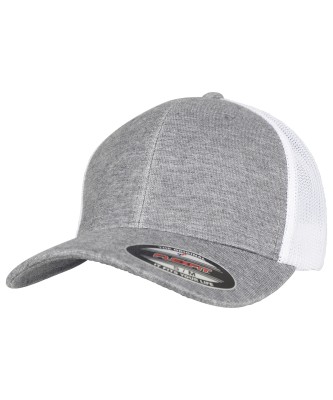 Cappellino da camionista retrò melange (6511M) - cod. RWYP127