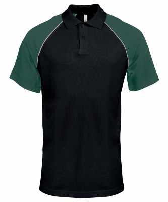 Polo da baseball a contrasto - cod. RWKB226 Polo da baseball a contrasto - cod. RWKB226