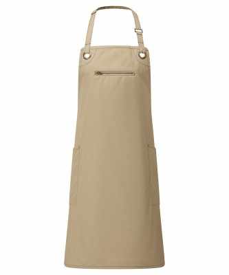 Grembiule con pettorina a contrasto 'Barley' - cod. RWPR121
