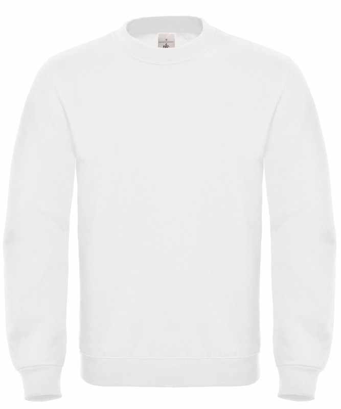 Felpa B&C con scritte stampate - cod. RWBA404