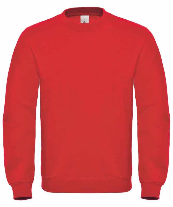 Felpa B&C con scritte stampate - cod. RWBA404