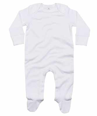 Tutina da notte con guanti in cotone biologico per neonati - cod. RWBZ035