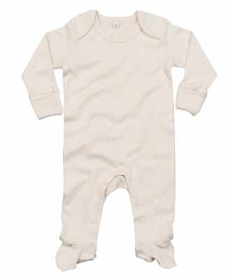 Tutina da notte con guanti in cotone biologico per neonati - cod. RWBZ035