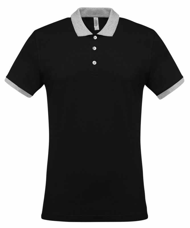 Polo in piquet bicolore personalizzabile - cod. RWKB258
