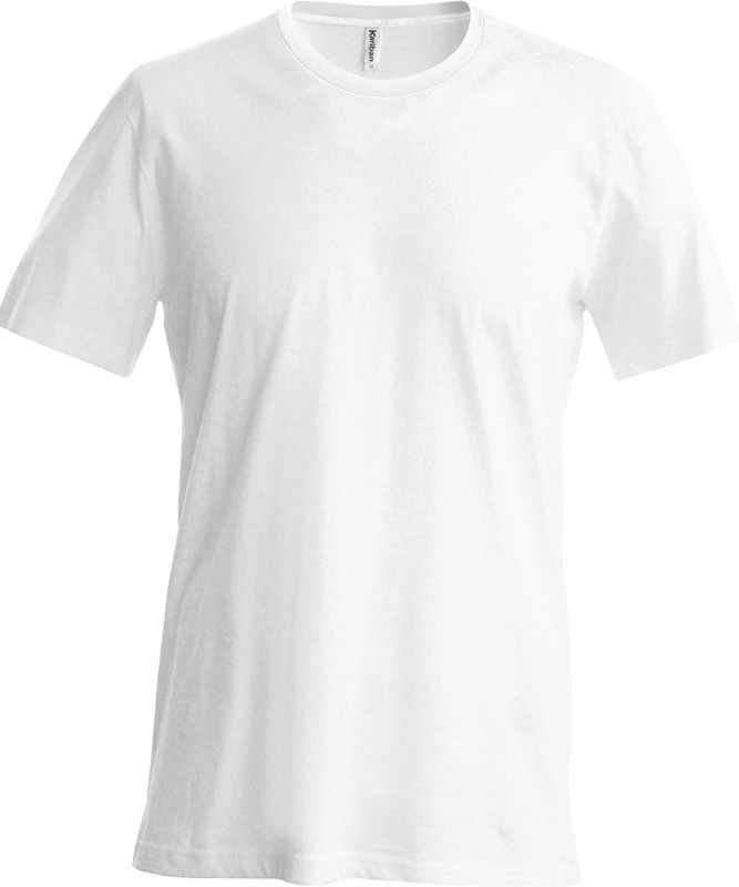T-shirt aderente a girocollo a maniche corte - cod. RWKB356