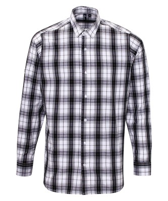 Camicia a maniche lunghe in cotone a quadri Ginmill - cod. RWPR254 Camicia a maniche lunghe in cotone a quadri Ginmill - cod. RWPR254