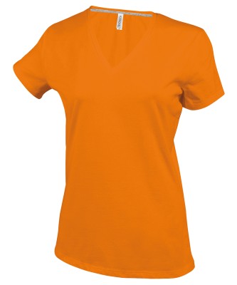 T-shirt da donna a maniche corte con scollo a V - cod. RWKB381 T-shirt da donna a maniche corte con scollo a V - cod. RWKB381