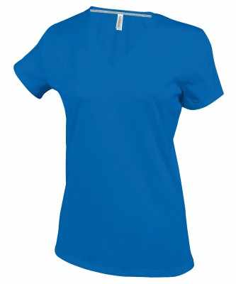 T-shirt da donna a maniche corte con scollo a V - cod. RWKB381 T-shirt da donna a maniche corte con scollo a V - cod. RWKB381