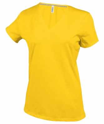 T-shirt da donna a maniche corte con scollo a V - cod. RWKB381 T-shirt da donna a maniche corte con scollo a V - cod. RWKB381
