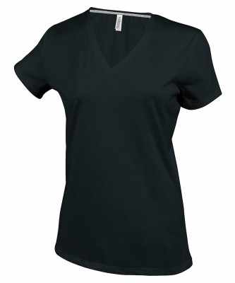 T-shirt da donna a maniche corte con scollo a V - cod. RWKB381 T-shirt da donna a maniche corte con scollo a V - cod. RWKB381