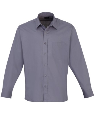Camicia in popeline a manica lunga - cod. RWPR200 Camicia in popeline a manica lunga - cod. RWPR200