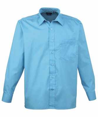 Camicia in popeline a manica lunga - cod. RWPR200 Camicia in popeline a manica lunga - cod. RWPR200