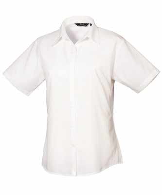 Camicetta da donna in popeline a maniche corte - cod. RWPR302 Camicetta da donna in popeline a maniche corte - cod. RWPR302