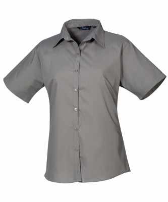 Camicetta da donna in popeline a maniche corte - cod. RWPR302 Camicetta da donna in popeline a maniche corte - cod. RWPR302