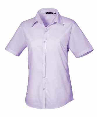 Camicetta da donna in popeline a maniche corte - cod. RWPR302 Camicetta da donna in popeline a maniche corte - cod. RWPR302