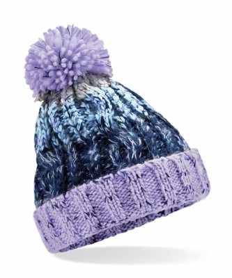 Berretto con pompon a cavatappi Junior - cod. RWB486A