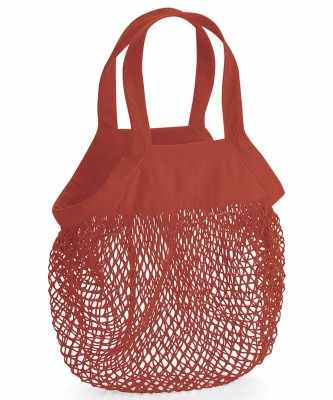 Mini borsa della spesa in rete di cotone biologico - cod. RWWM151