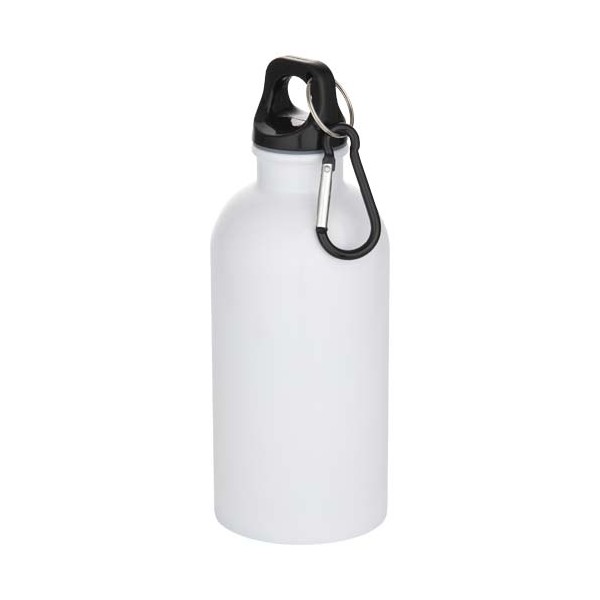 Borraccia da 400 ml in acciaio inossidabile certificato RCS a parete singola adatta per stampa a sublimazione con - cod. P100873