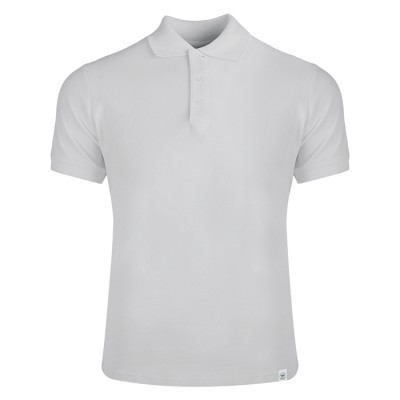 Polo mezza manica cotone biologico piquet - Rio white cod. NK231