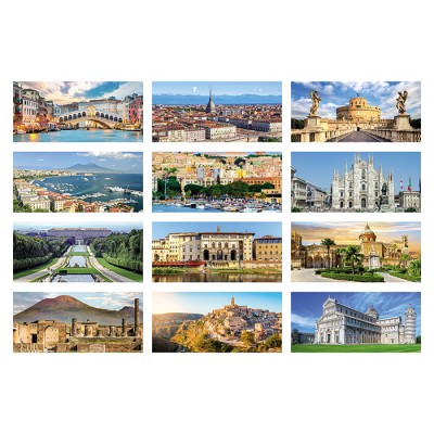 Calendarietti da tavolo Citta' d'italia personalizzabili Calendarietti da tavolo Citta' d'italia personalizzabili