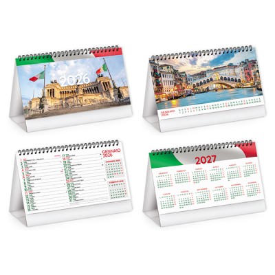 Calendarietti da tavolo Citta' d'italia personalizzabili Calendarietti da tavolo Citta' d'italia personalizzabili