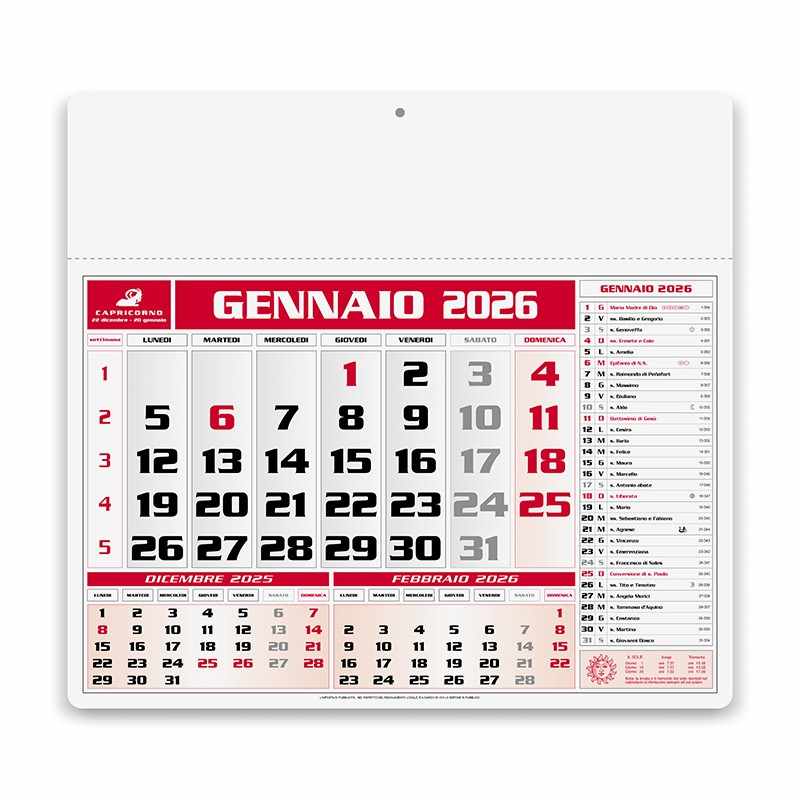 Calendario Americano personalizzato - cod. PA560