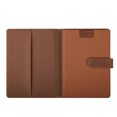 Chiusura con magnete - Agenda portafoglio cod. PB110SET