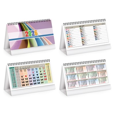 Calendarietto con logo da tavolo Calendarietto con logo da tavolo