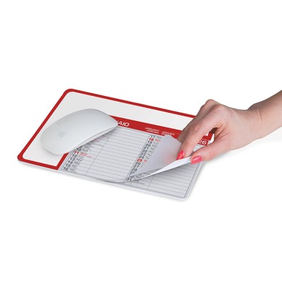 Tappetino mouse calendario - Calendar pad edge cod. PA782