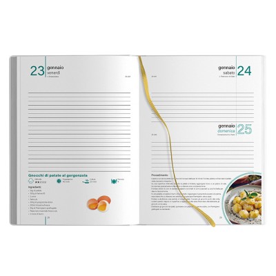 Interno giornaliero sab. dom. abbinati - 352 pag - Agenda di casa cod. PB453